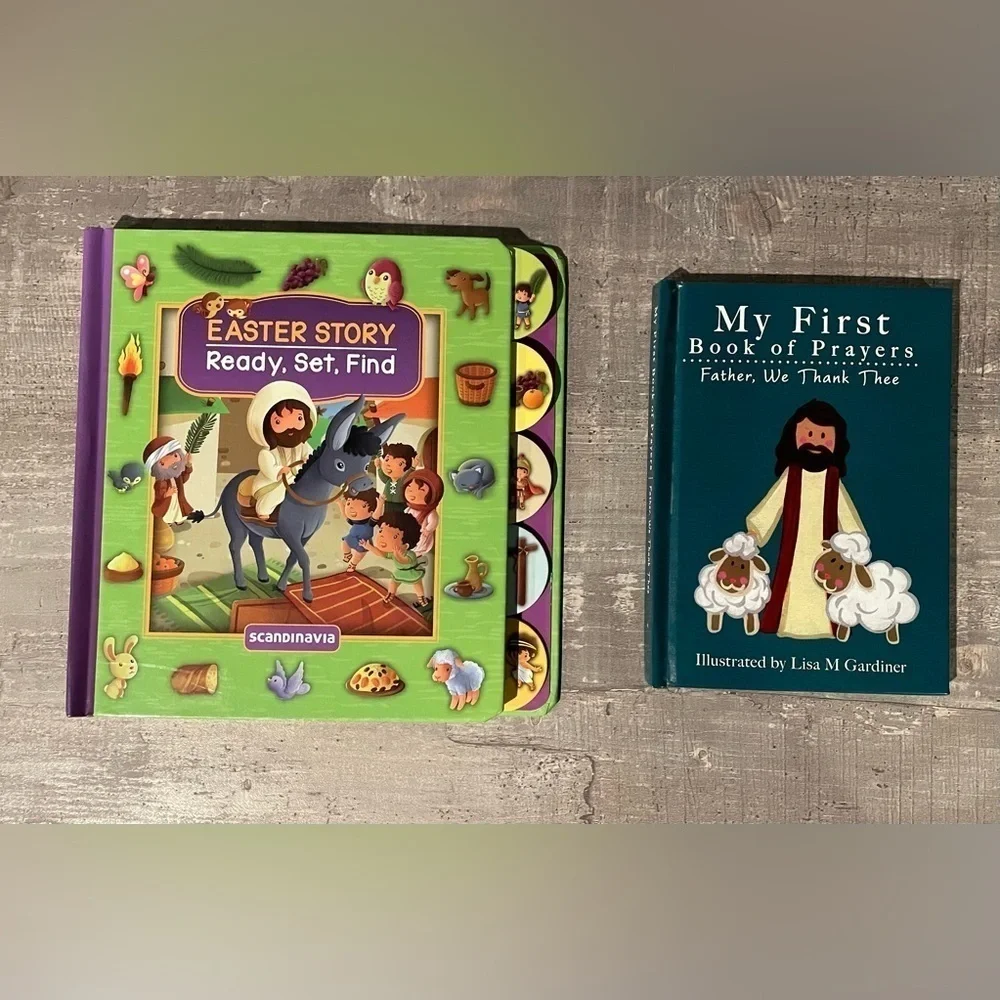 Children’s lot of Easter Story Books-8 books God Jesus Christian Religion